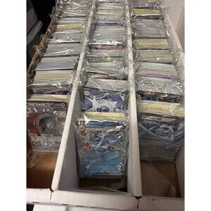 100 Pokemon cards Lot 7 Foils 1 Premium Hit EX/V or Better 93 Common Uncommon's